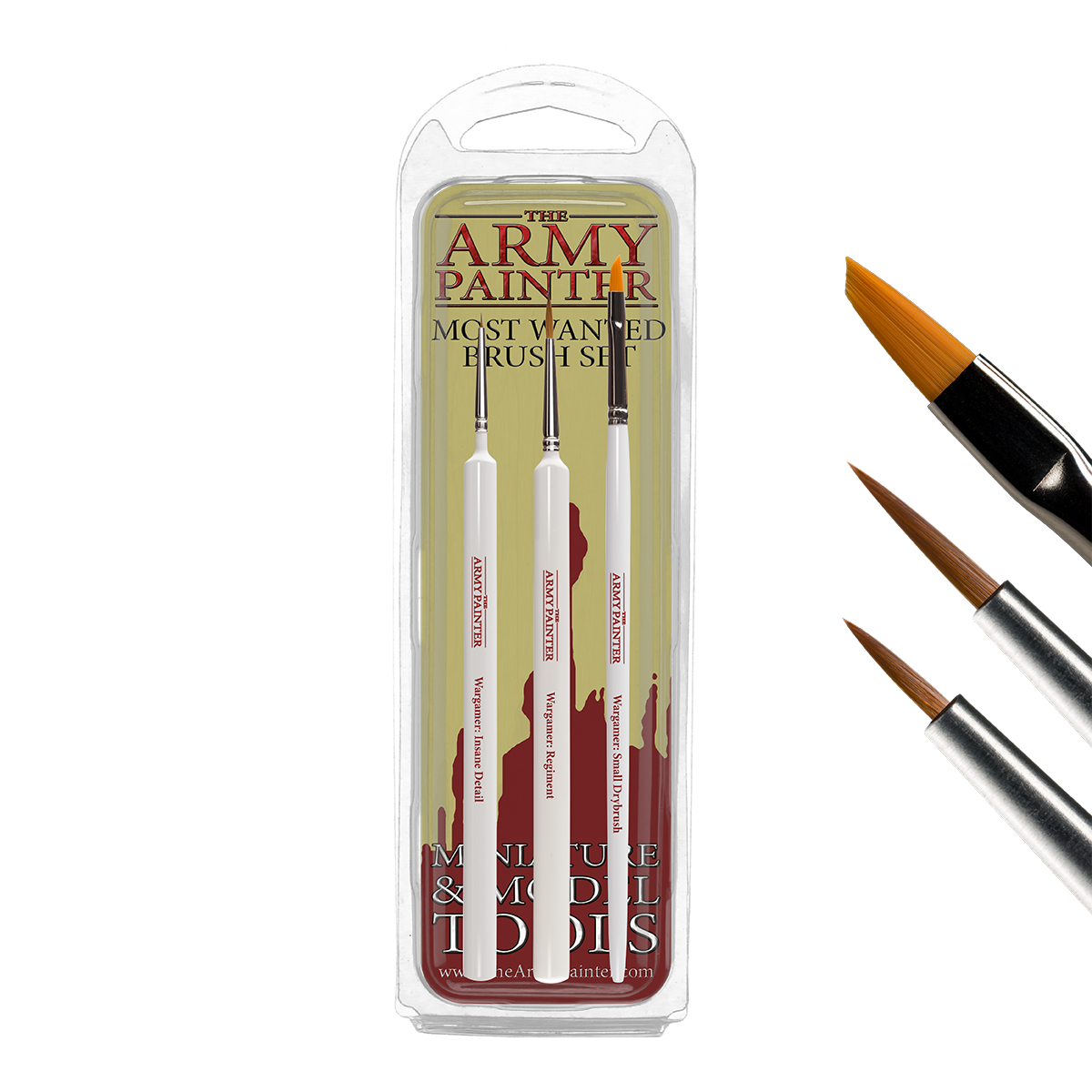 WARGAMERS MOST WANTED BRUSHES
