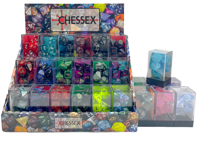 Chessex Dice Opaque 7Pc Polyhedral Dice Set