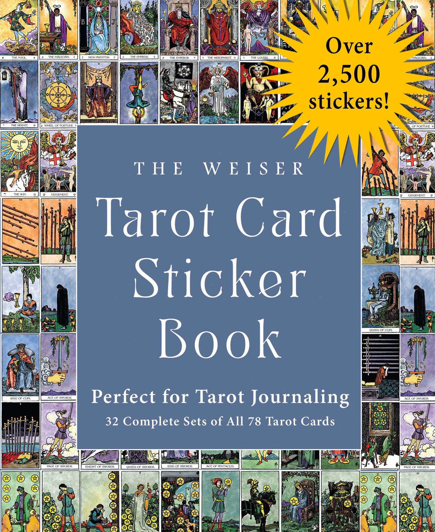 The Weiser Tarot Card Sticker Book: Over 2,500 Stickers