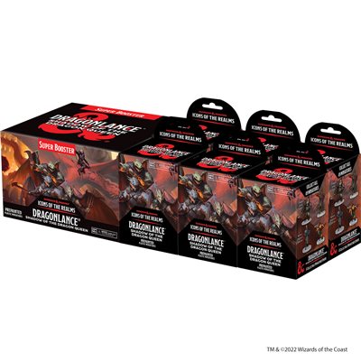 D&D Icons of the Realms: Dragonlance (Set 25) (7 Ct Booster Brick) Small or Large Boosters