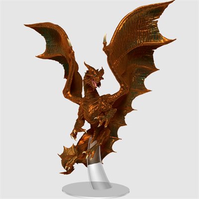 D&D Icons of the Realms: Adult Copper Dragon