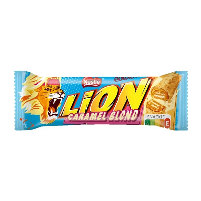 Nestle Lion Caramel Blond Chocolate Bar 40 g