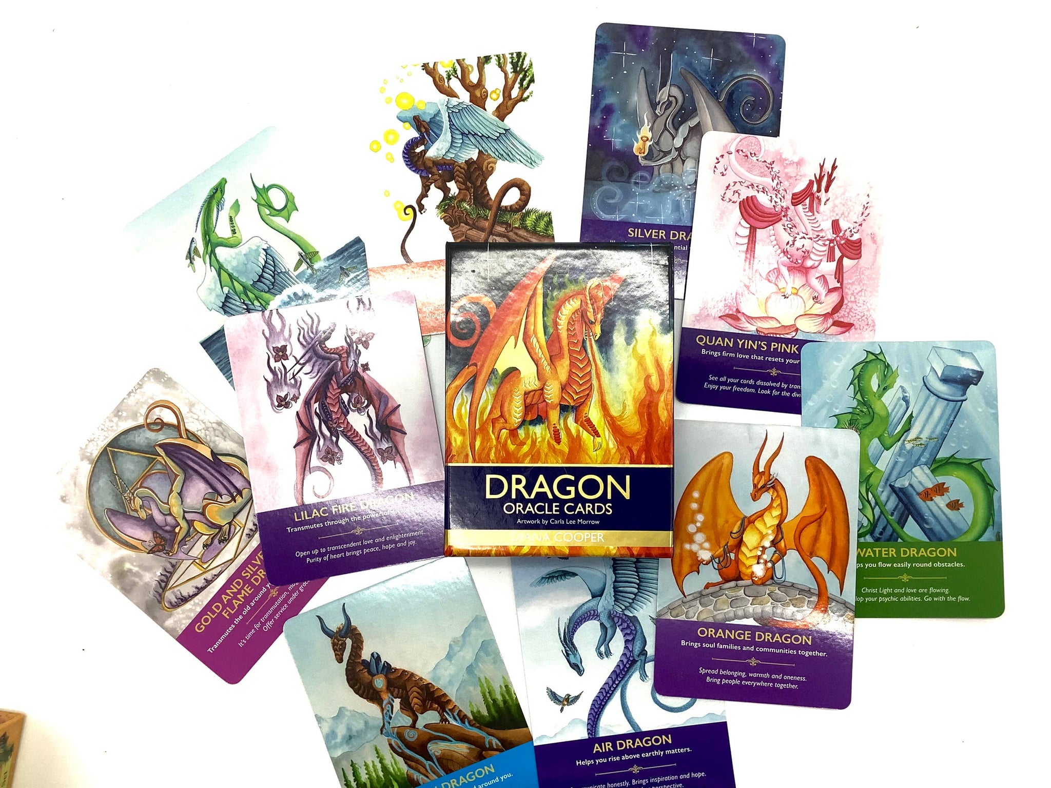Dragon Tarot Cards Deck. Oracle Magic, Gift favors
