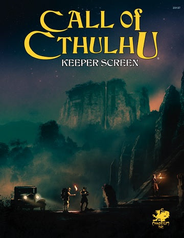 CALL OF CTHULHU 7TH EDITION KEEPER SCREEN