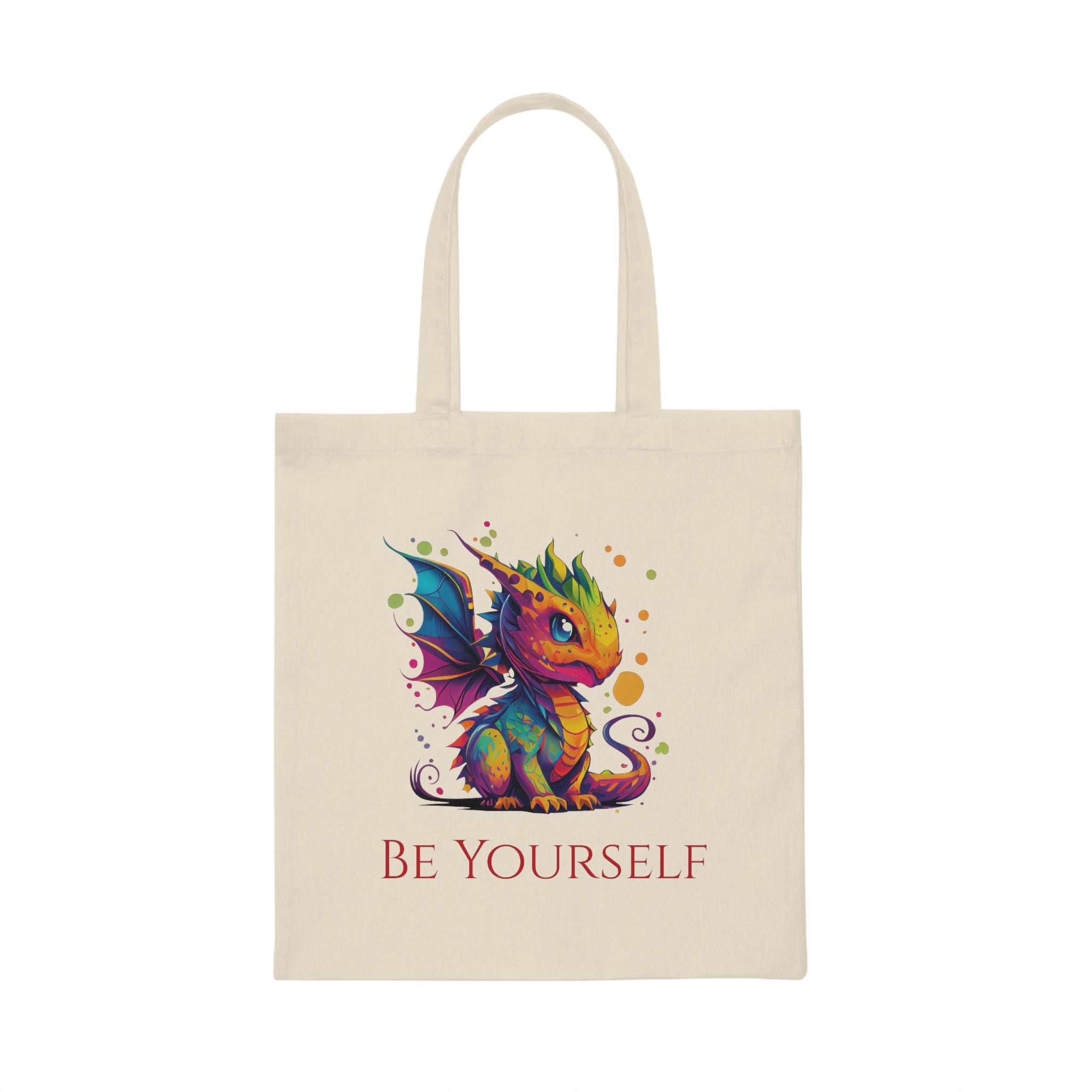 Be Yourself Canvas Tote Bag