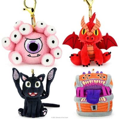 Dungeons Dragons Plush Charms