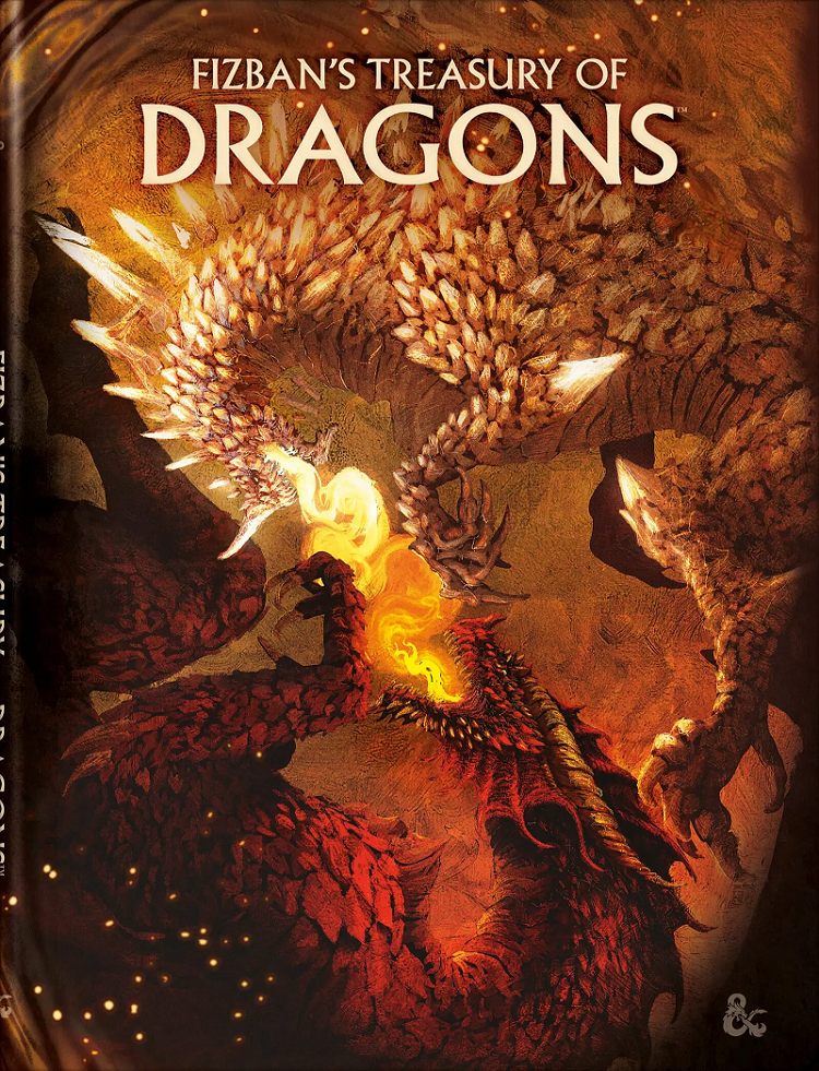 D&D RPG FIZBAN'S TREASURY OF DRAGONS HC ALT COVER