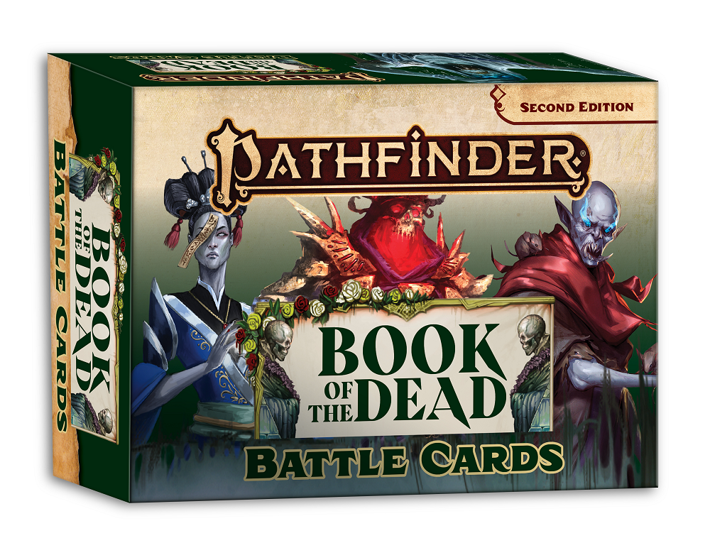 PATHFINDER 2E BOOK OF THE DEAD BATTLE CARDS