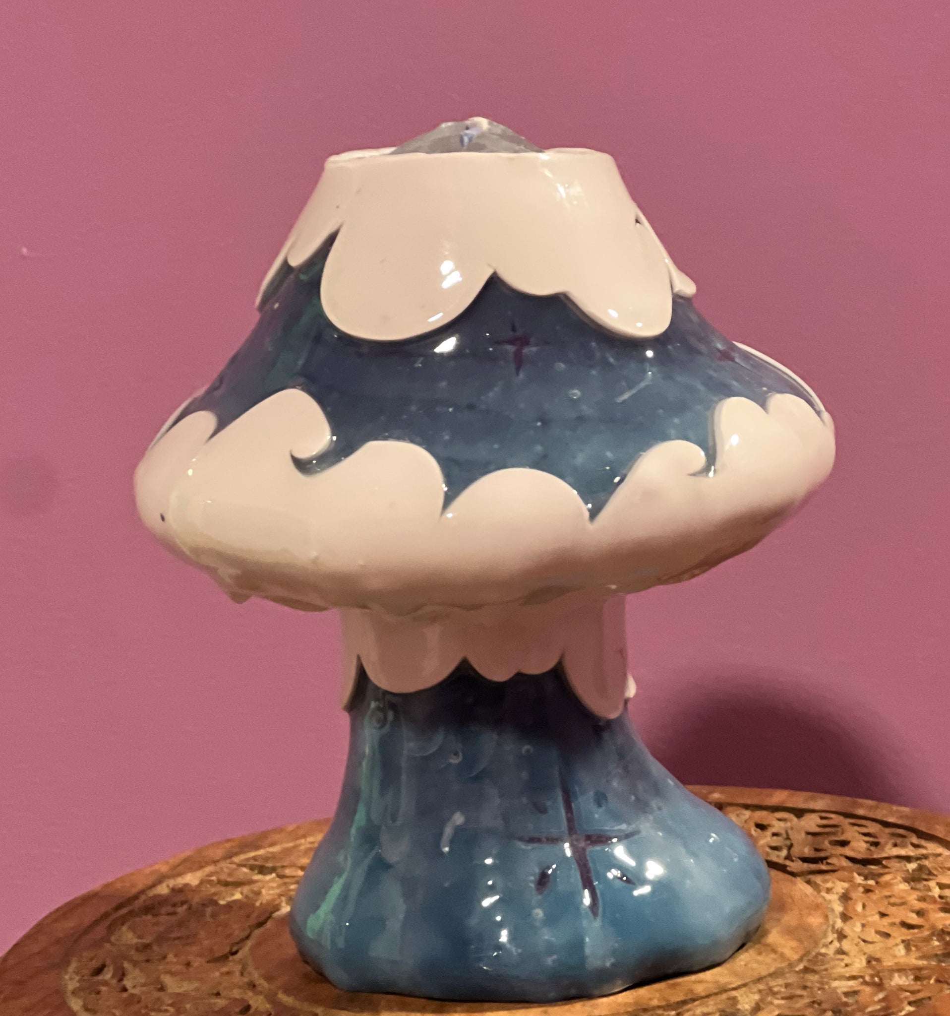 Cloud Mushroom Candle small
