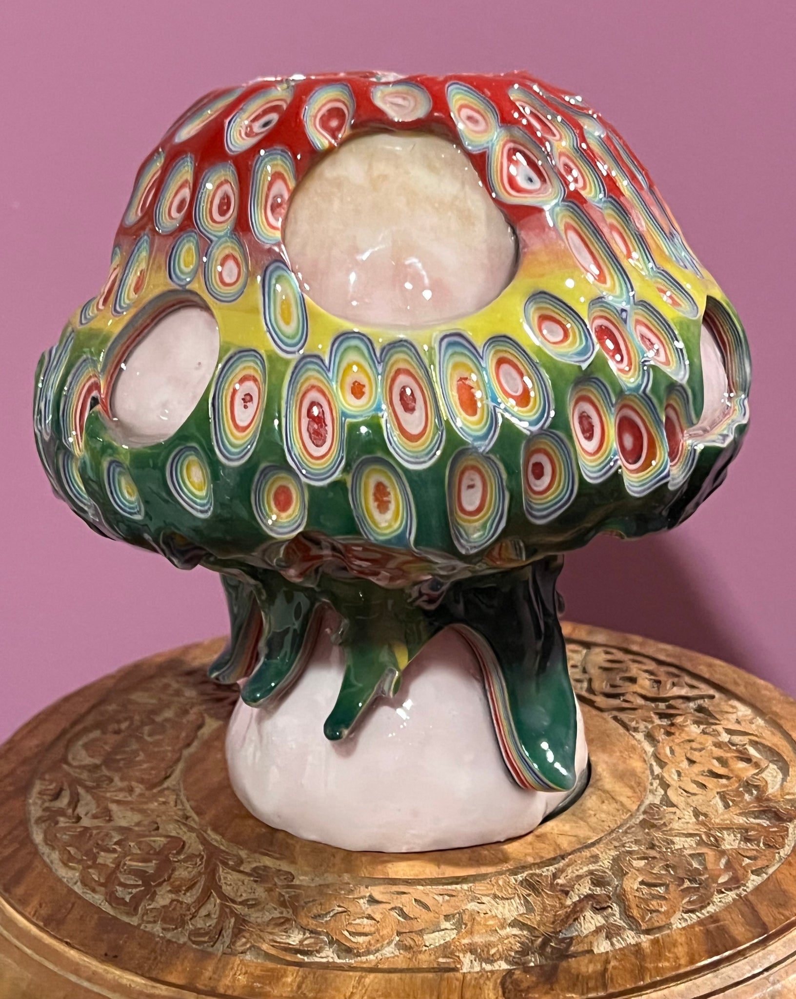 Psychedelics Large Mushroom Candle