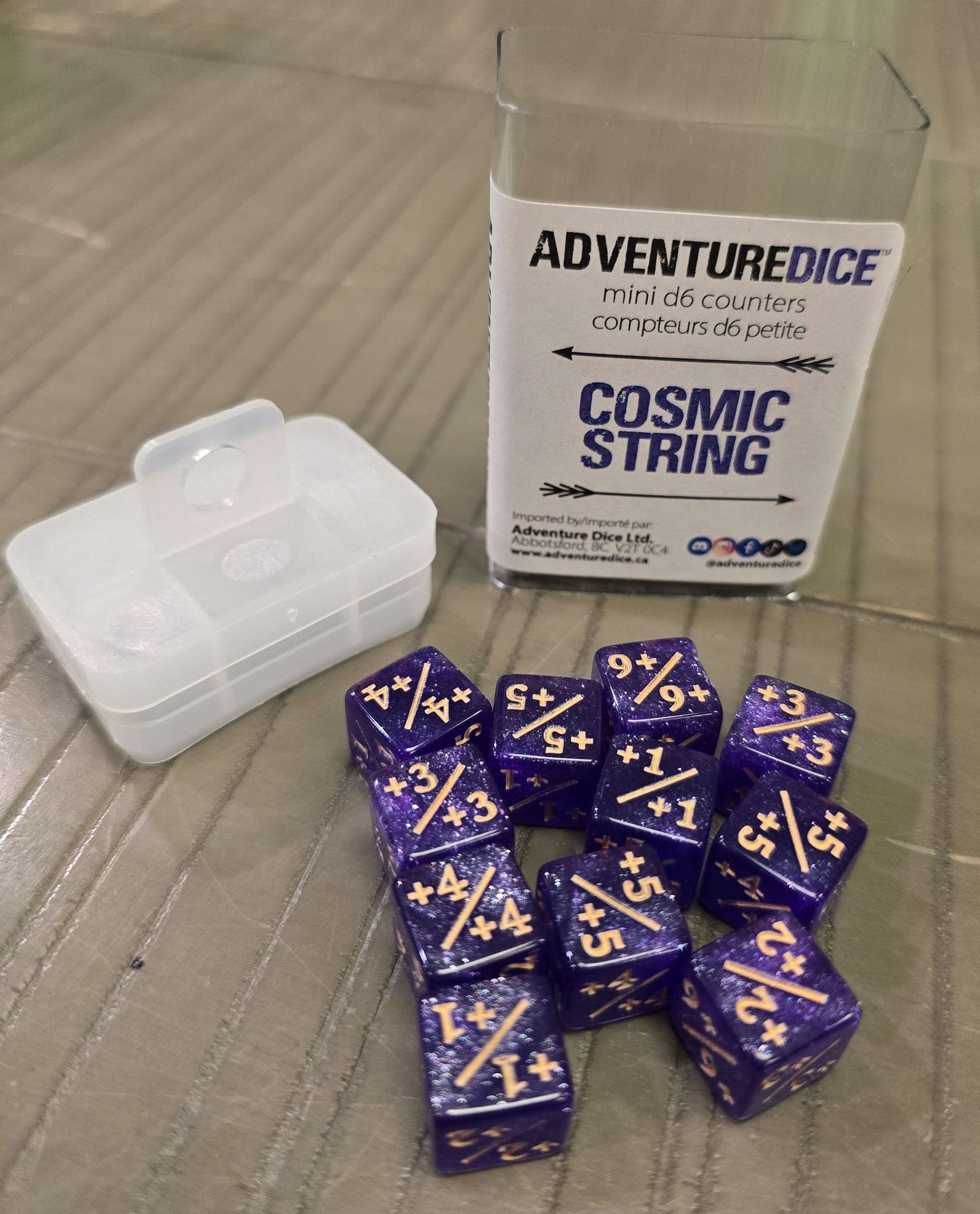 Adventure Dice - Cosmic String - Counter Dice