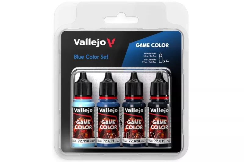 Vallejo Game Color, blue color set