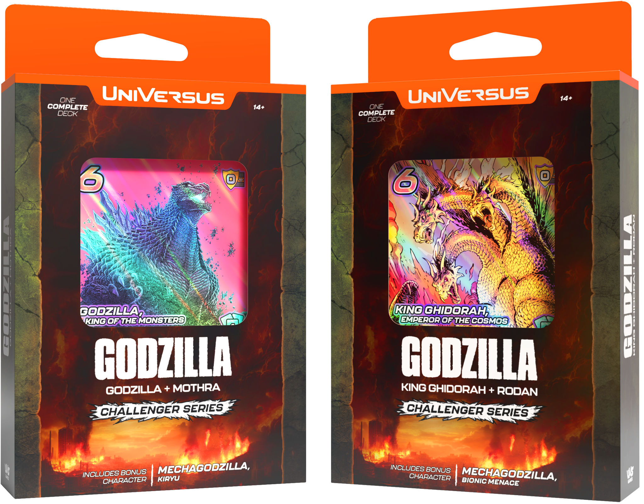 Challenger Series Godzilla 4CT Display