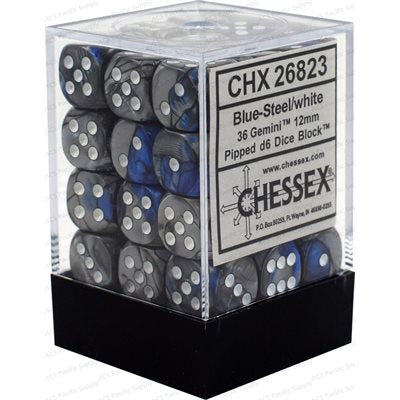 Gemini: 36D6 Blue-Steel / White