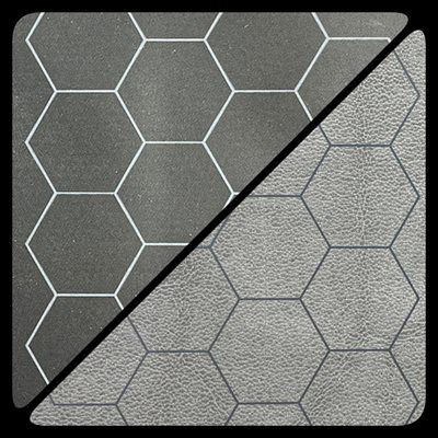 Chessex Two Color Hex Battlemat