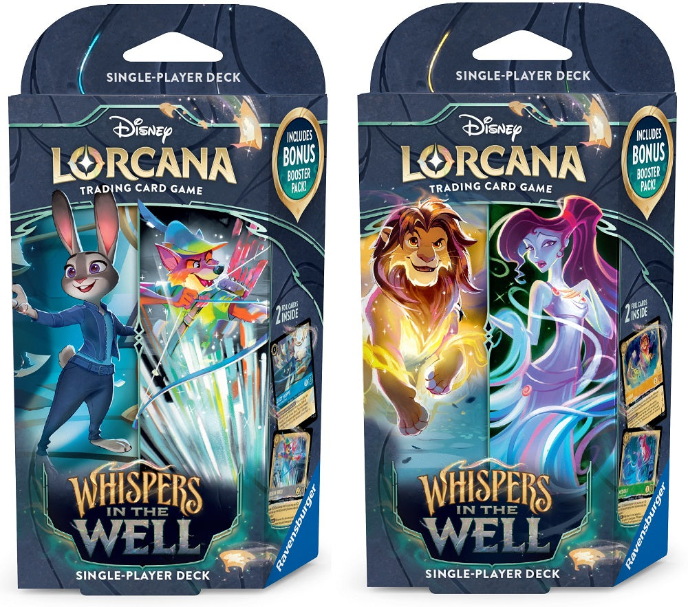 DISNEY LORCANA SET 10 WHISPERS IN THE WELL STARTER