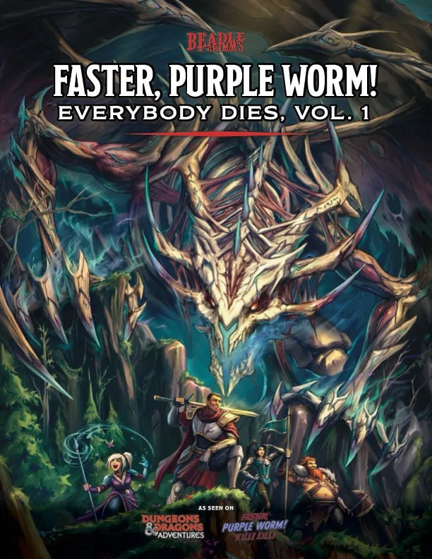 D&D Adventures: Faster, Purple Worm! Vol. 1 | One-Shot Fun