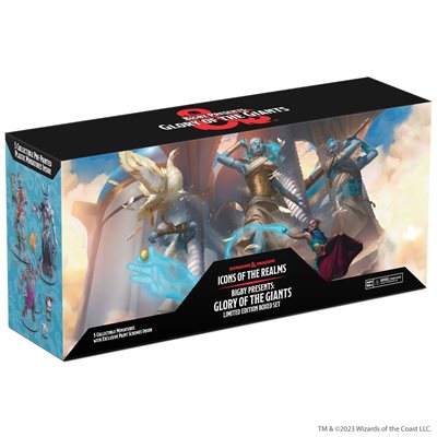 D&D Icons of the Realms: Bigby Presents: Glory of the Giants: Limited Edition Boxed