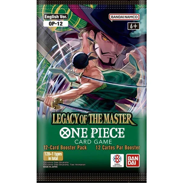 One Piece CG OP-12 Legacy of the Master Booster Pack
