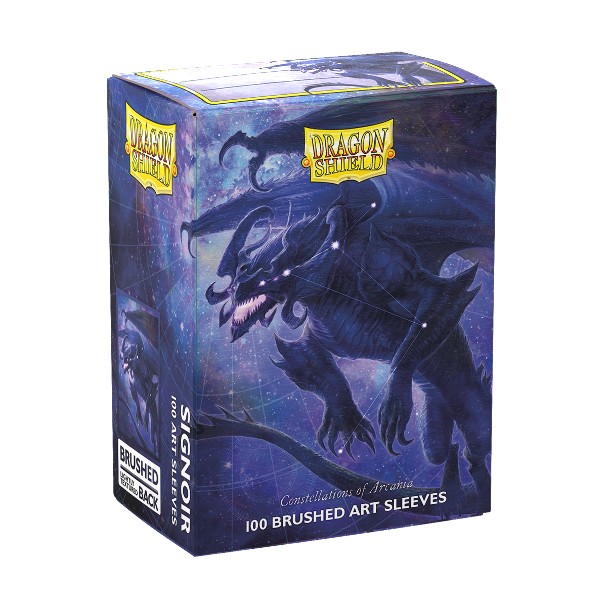 Dragon Shield Sleeves Brushed Art Constellations "Signoir - Devourer of Light" 100ct