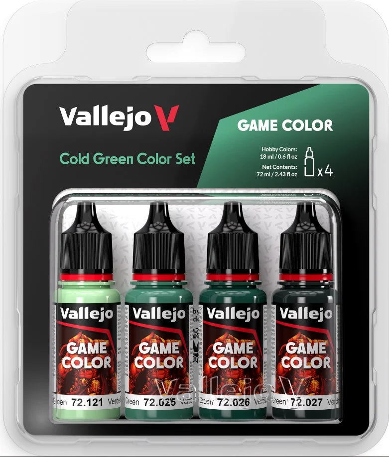 Vallejo - Game Color Set - Cold Green