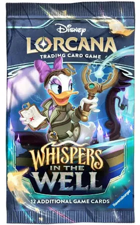 DISNEY LORCANA SET 10 WHISPERS IN THE  WELL BOOSTER PACKS