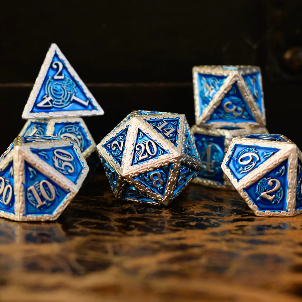 Ballad of the Bard  Metal Dice Set