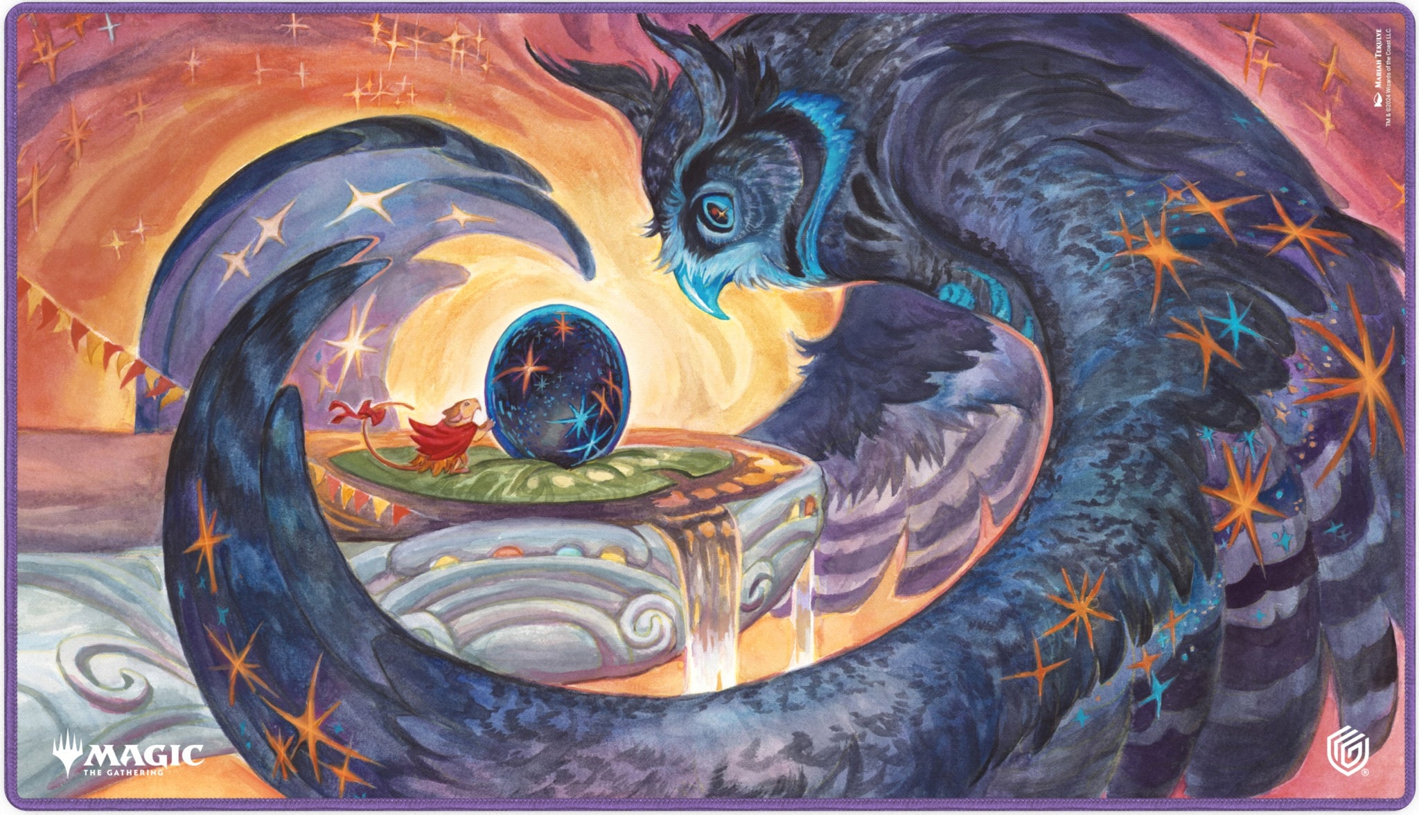 UG Playmat MTG Bloomburrow