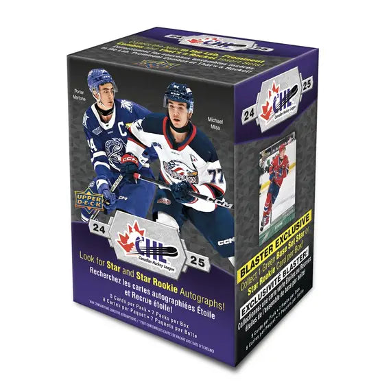 2024-25 Upper Deck CHL Hockey Cards (Blaster)