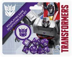 Decepticon Dice Set
