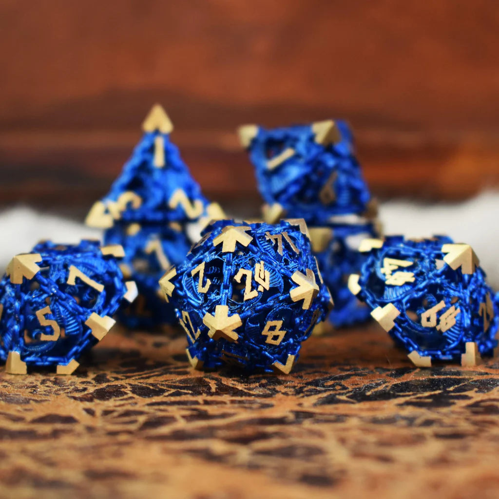 Dragon's Lair Hollow Metal Dice Set