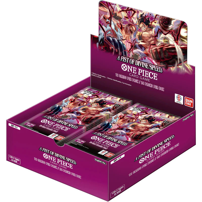 One Piece TCG: A Fist Of Divine Speed Booster Box [OP-11] - 24 Packs