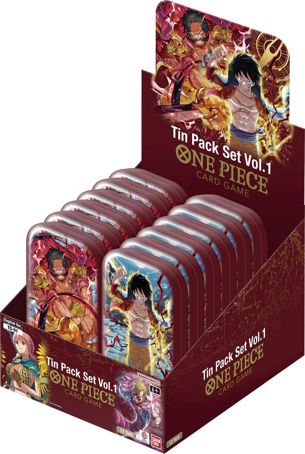 One Piece TS01 Tin Pack Set Vol 01
