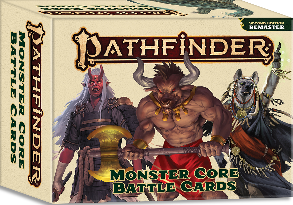 Pathfinder 2E Monster Core Battle Cards