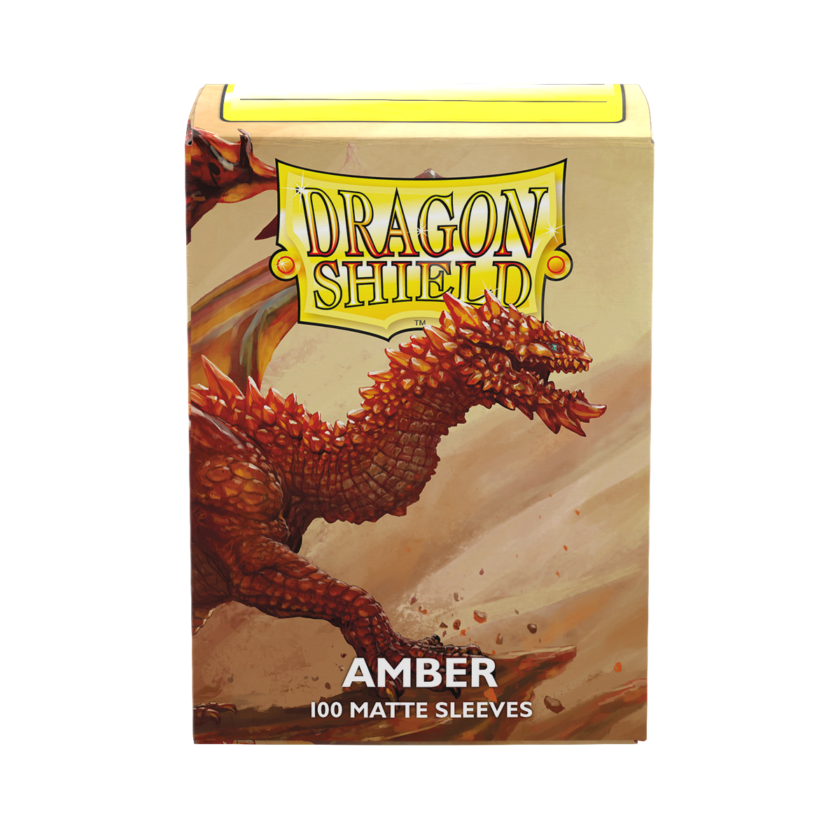 Dragon Shield Matte Amber