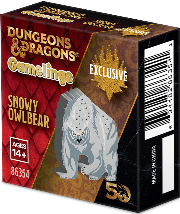 D&D GAMELINGS: SNOWY OWLBEAR
