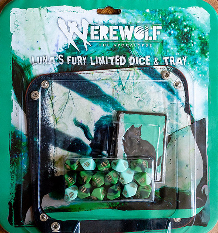 Werewolf: The Apocolypse - Luna's Fury Limited Dice & Tray Assessory Pack