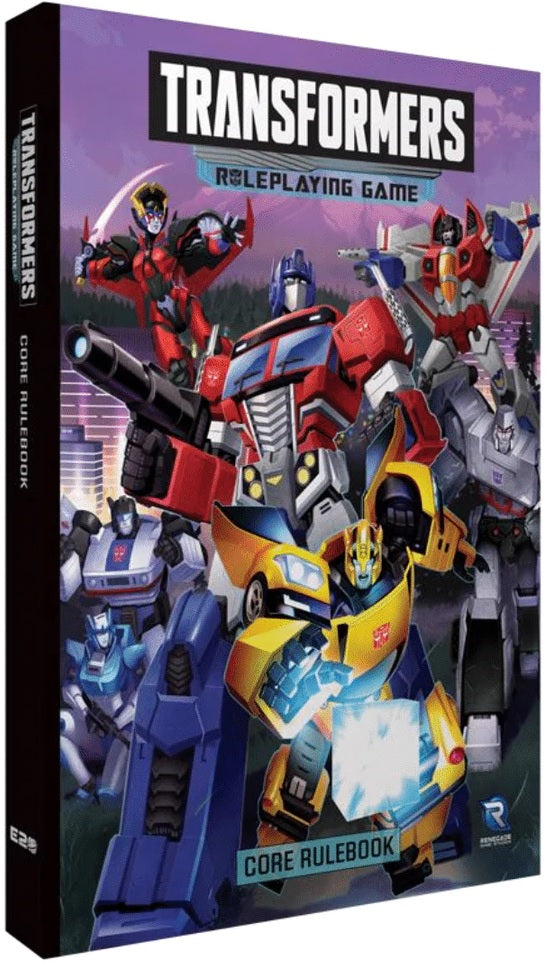 TRANSFORMERS RPG CORE RULEBOOK HC